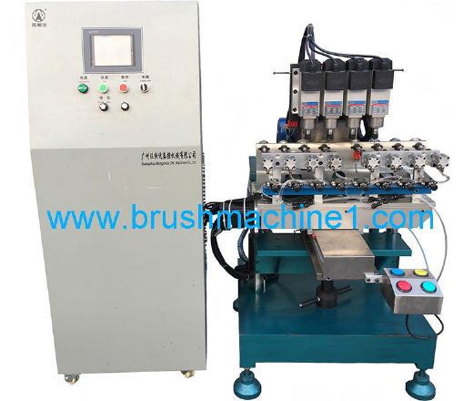 4-Axis 4-Head Roller Brush Drilling Machine WXD-4A010