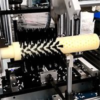 industrial roller brush machine