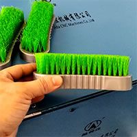 scrub brush trimming machine