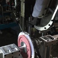 roller brush tufting machine